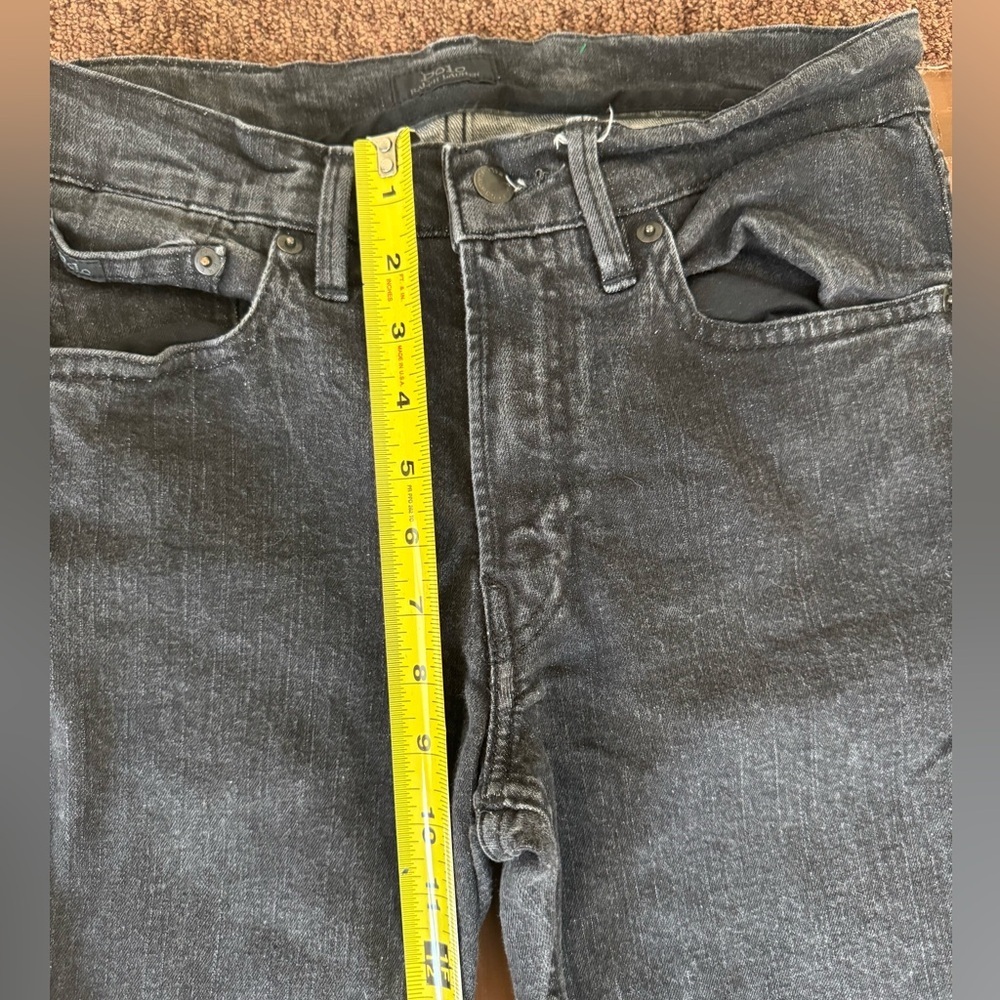 Polo Ralph Lauren black prospect straight jeans. Men’s 30/30 - Picture 6 of 11